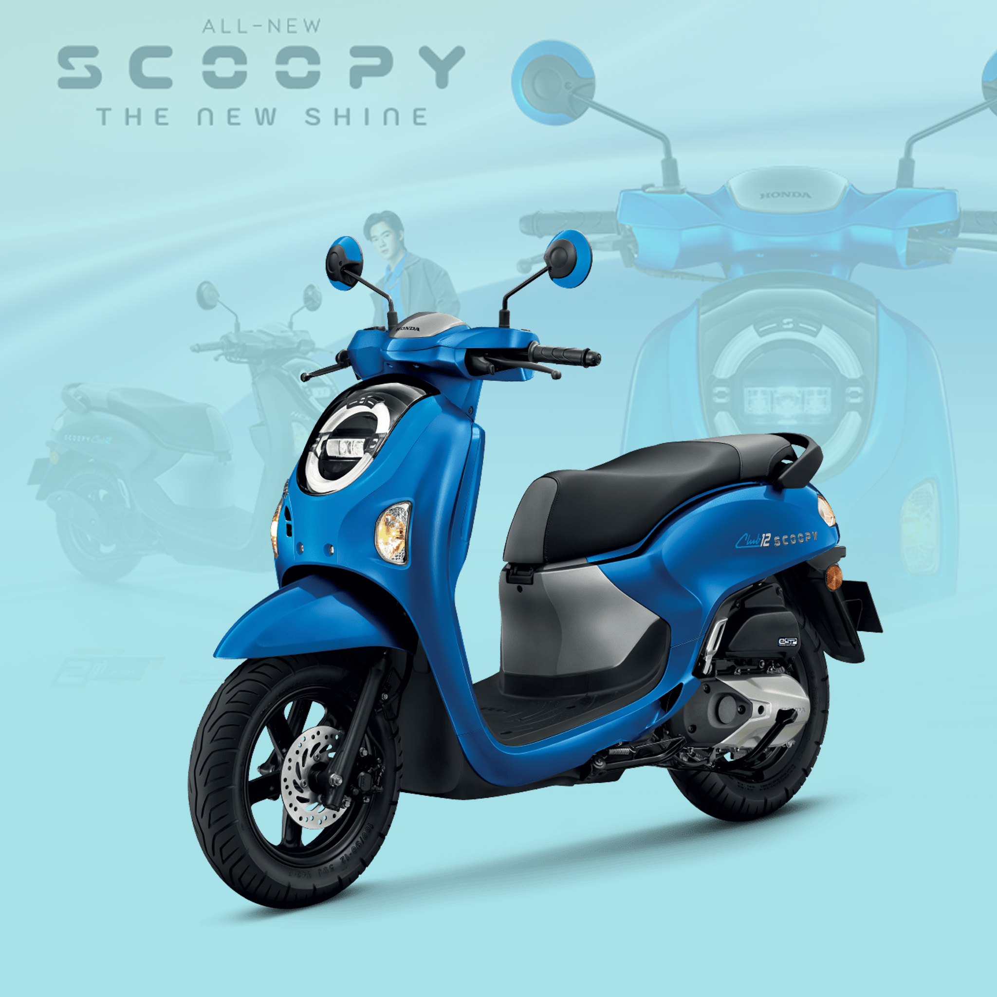 Honda Scoopy Club12 2025 មួយទឹក